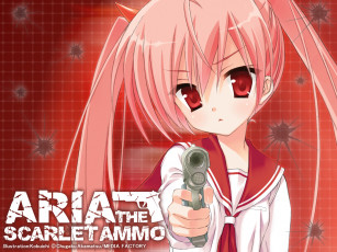 обоя аниме, aria, the, scarlet, ammo