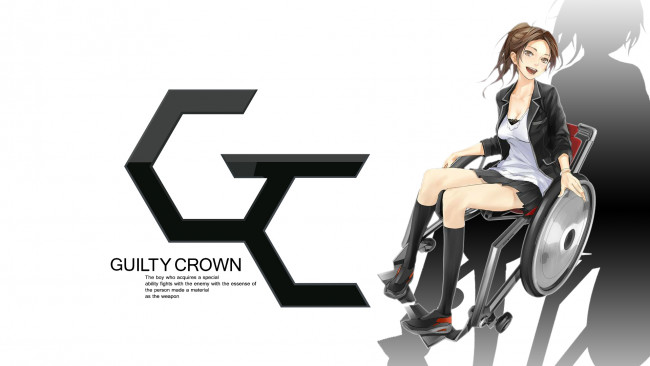 Обои картинки фото аниме, guilty, crown