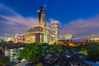 Картинка города бангкок таиланд архитектура оригинальность