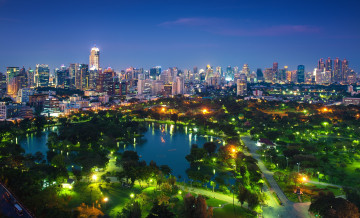 Картинка города бангкок таиланд парк