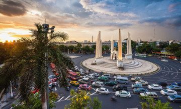 Картинка города бангкок таиланд площадь