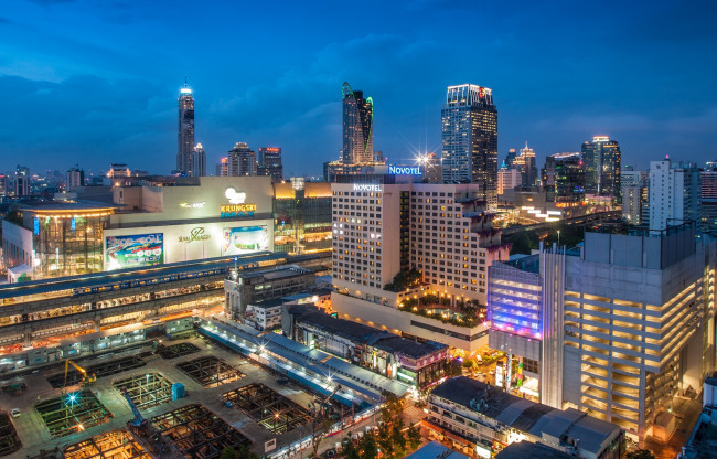 Обои картинки фото города, бангкок, таиланд, торговый, центр