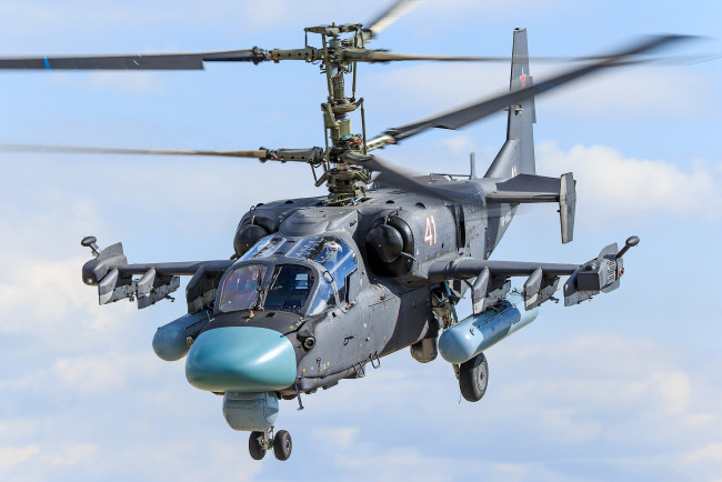 Обои картинки фото ka-52, авиация, вертолёты, вертушка