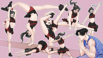 Картинка аниме mo+dao+zu+shi вэй усянь лань ванцзы девушка спорт