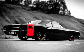 Картинка plymouth автомобили hemi black custom