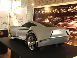 Картинка audi iqon concept автомобили выставки уличные фото