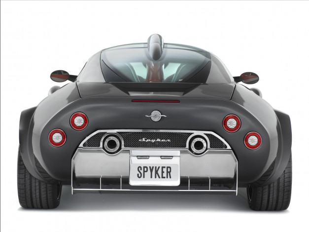 Обои картинки фото spyker, c8, aileron, автомобили