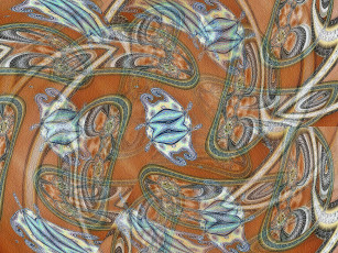 Картинка 3д графика fractal фракталы фон узор цвета изгибы рисунок