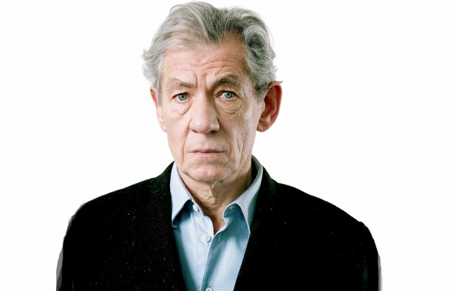 Обои картинки фото ian mckellen, мужчины, ian murray mckellen, сценарист, актер, гений, продюсер