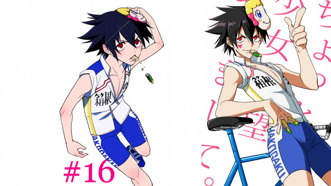 Обои картинки фото аниме, yowamushi pedal, парни