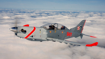 Картинка pzl-130+orlik авиация лёгкие+одномоторные+самолёты модернизированный учебный самолет ввс польша