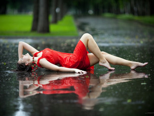 Картинка _Unsort+-НЕ+ВЫБИРАТЬ++ dusaleev летний дождь девушки  не выбирать