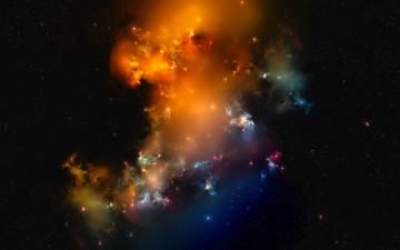 Картинка космос галактики туманности небо звезды