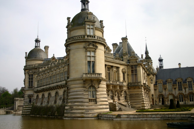 Обои картинки фото castle, de, chantilly, france, города, замки, луары, франция