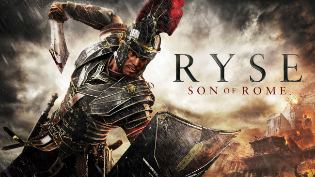 Обои картинки фото ryse, son, of, rome, видео, игры, меч, щит, шлем