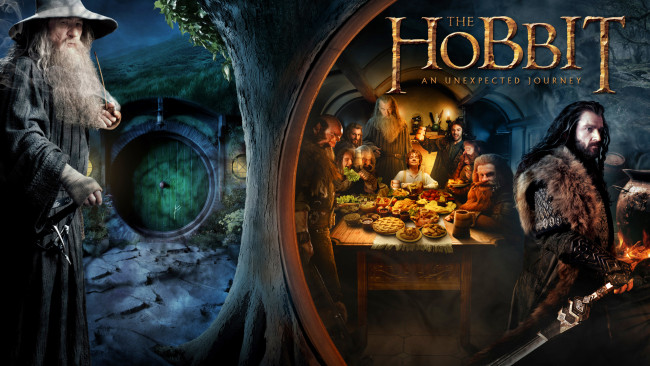 Обои картинки фото the, hobbit, an, unexpected, journey, кино, фильмы, хоббит