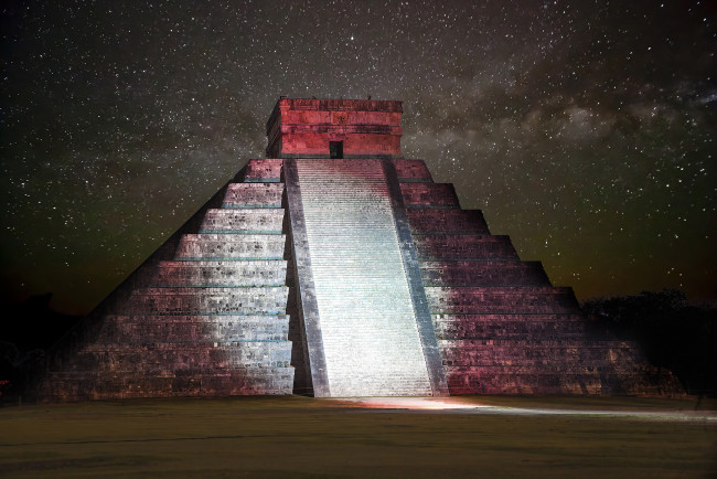 Обои картинки фото города, исторические, архитектурные, памятники, пирамида, майя