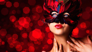 Картинка разное маски +карнавальные+костюмы перья маскарад маска лицо руки девушка