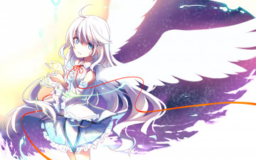 Картинка аниме ангелы +демоны hika cross-angel девушка арт ангел