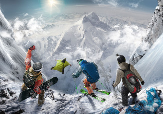 Картинка steep видео+игры спорт зимний симулятор