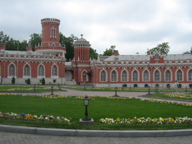 Обои картинки фото петровский путевой дворец, города, москва , россия, петровский, путевой, москва, дворец