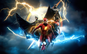 Картинка кино+фильмы the+flash the flash movie poster кино постер флеш бетмен супер герои 2023