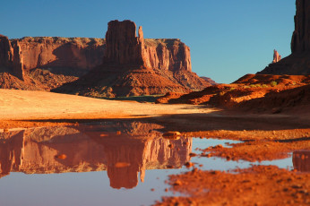 Картинка природа горы озеро каньон скалы
