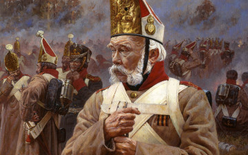 Картинка рисованное живопись history napoleon a veteran uniform old soldier war