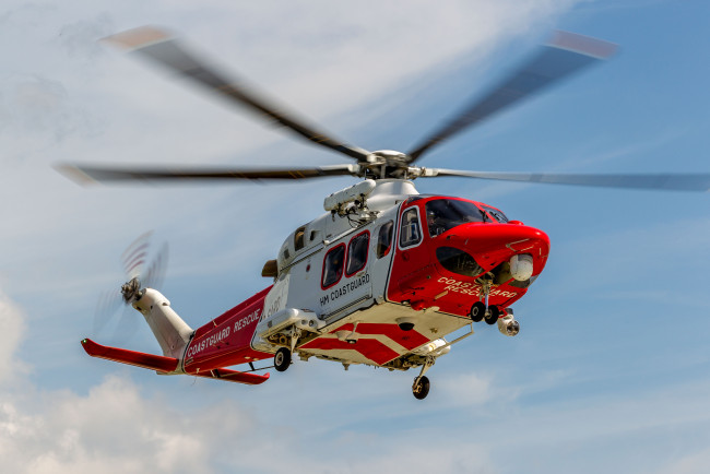 Обои картинки фото coastguard helicopter g-sard, авиация, вертолёты, охрана, береговая