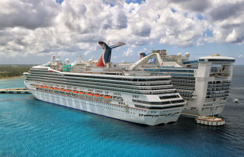 Картинка carnival+triumph корабли лайнеры лайнер круиз