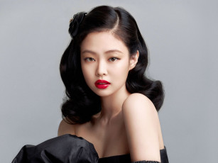 Картинка музыка -+k-pop азиатка взгляд макияж kim jennie