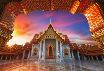 обоя bangkok thailand, города, - буддийские и другие храмы, храм, восток, религия