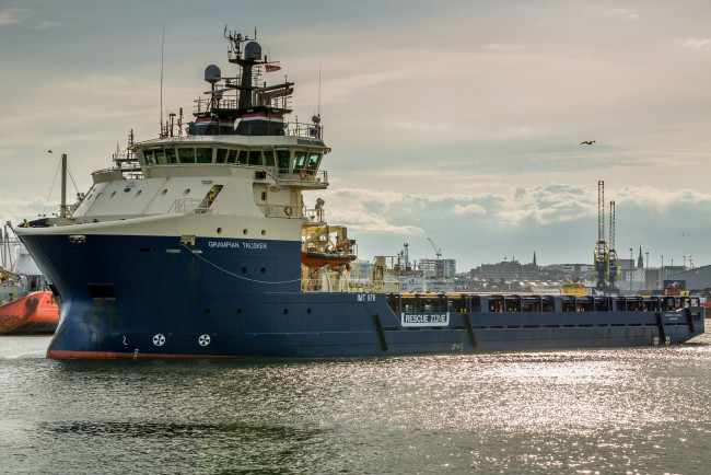 Обои картинки фото grampian talisker, корабли, другое, вспомогательное, специальное, судно