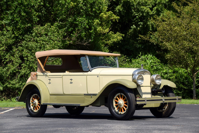 Обои картинки фото автомобили, классика, phaeton, custom, series, 314, cadillac, 1926г