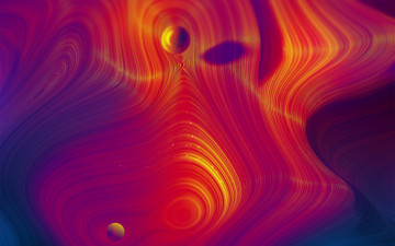 Картинка 3д+графика абстракция+ abstract слои линии плавность волны