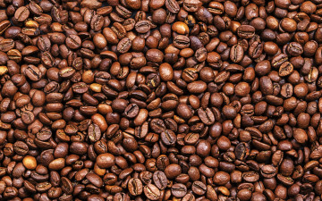 Картинка еда кофе +кофейные+зёрна roasted coffee beans background texture зерна фон