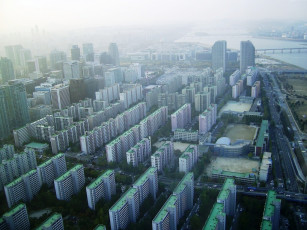 Картинка корея города панорамы
