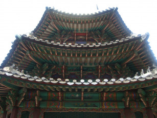 Картинка корея разное элементы архитектуры