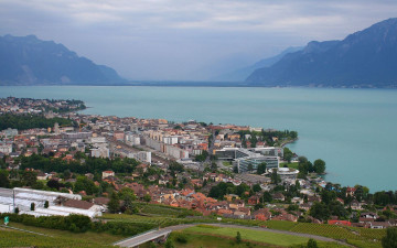 Картинка chardonne switzerland города пейзажи