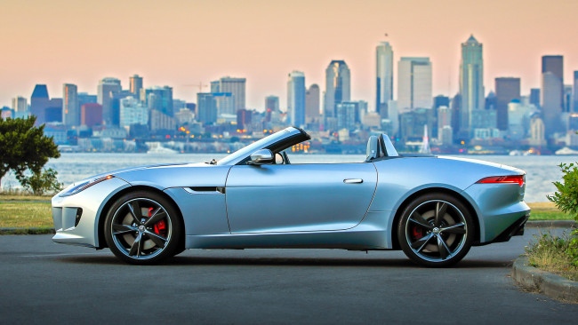 Обои картинки фото jaguar, type, автомобили, легковые, land, rover, ltd, великобритания, класс-люкс