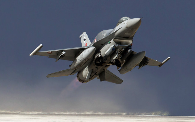 Обои картинки фото авиация, боевые самолёты, самолёт, f-16c