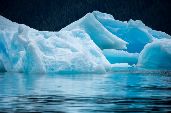 обоя природа, айсберги и ледники, море, льдины, лед