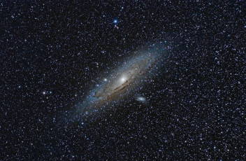 Картинка космос галактики туманности andromeda galaxy галактика андромеды m31
