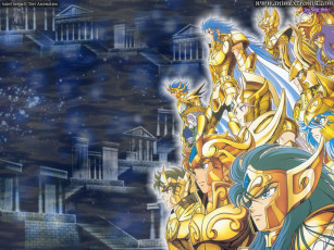 Картинка аниме saint seiya