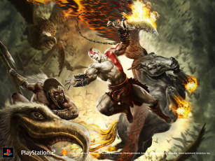 Картинка видео игры god of war