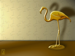 Картинка 3д графика animals животные пеликан