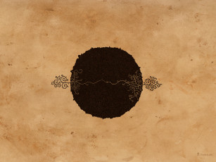 Картинка рисованные vladstudio узор коричневый