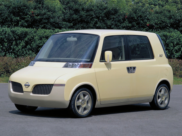 Обои картинки фото nissan axy concept 1999, автомобили, nissan, datsun, axy, concept, 1999