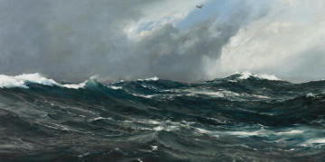 обоя montague, dawson, рисованные, море