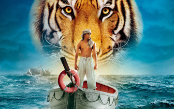 Картинка жизнь пи кино фильмы life of pi тигр
